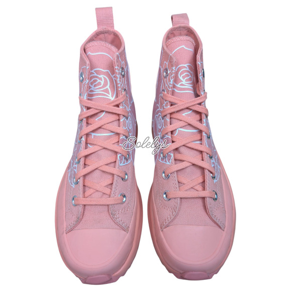 Converse Shoes - Converse x Natasha Cloud Run Star Hike Floral Pink Quartz Platform Sneaker 5